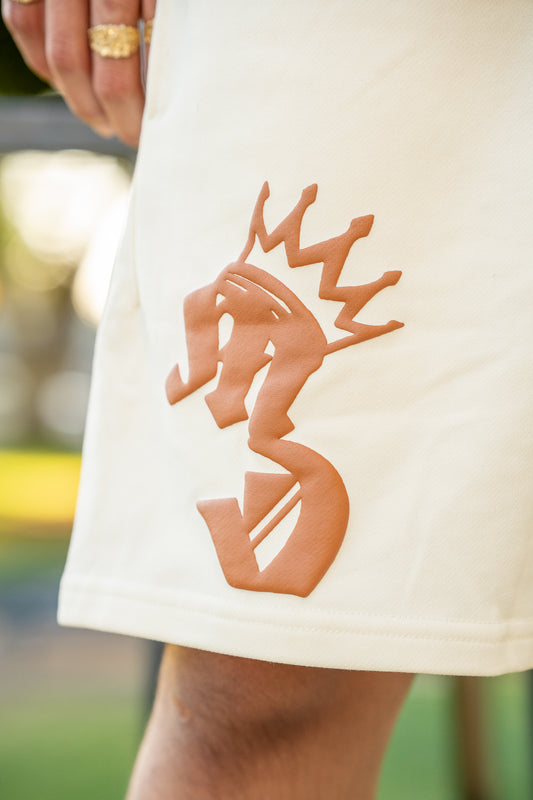 Signature Cream Shorts