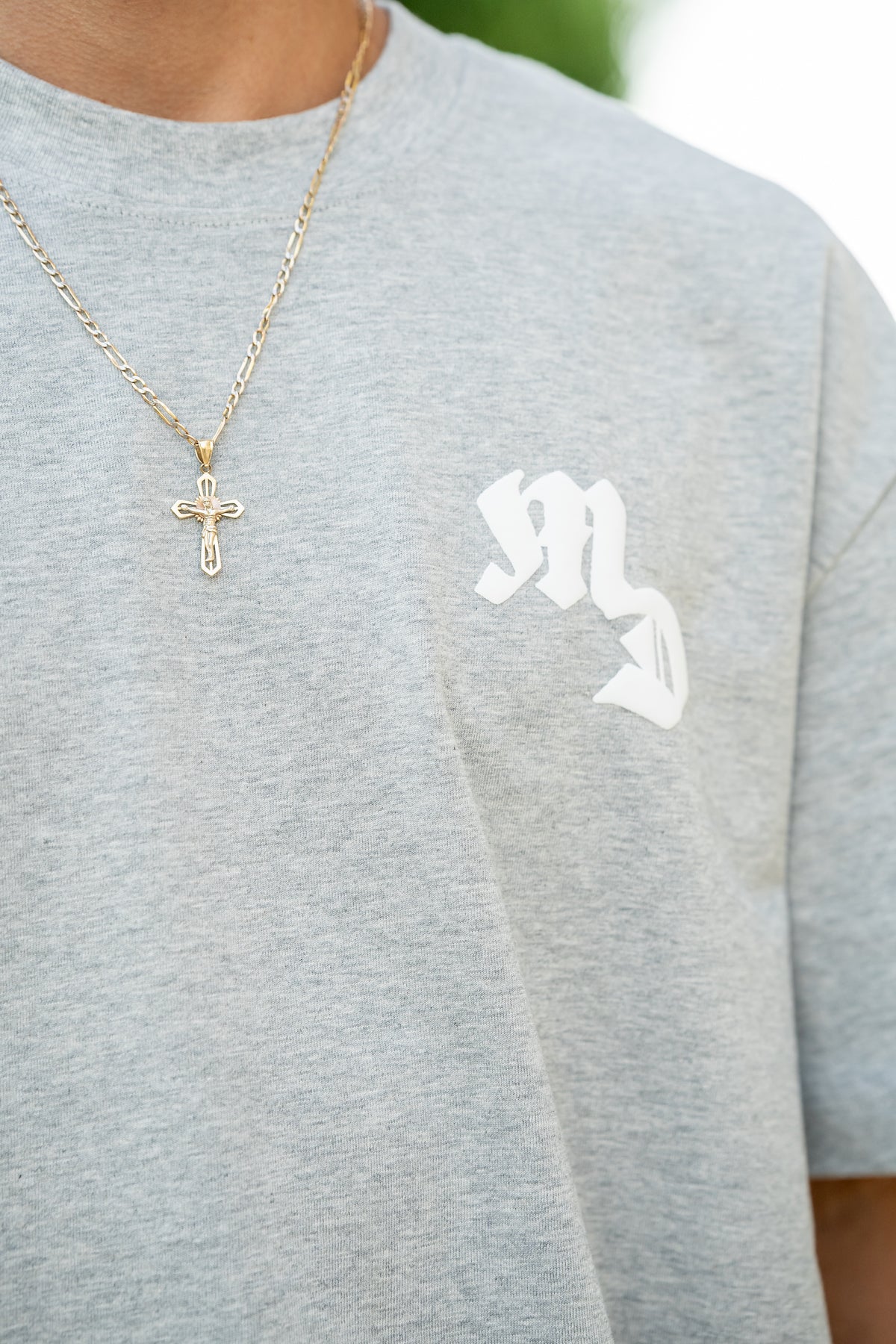 Signature Light Grey Tee